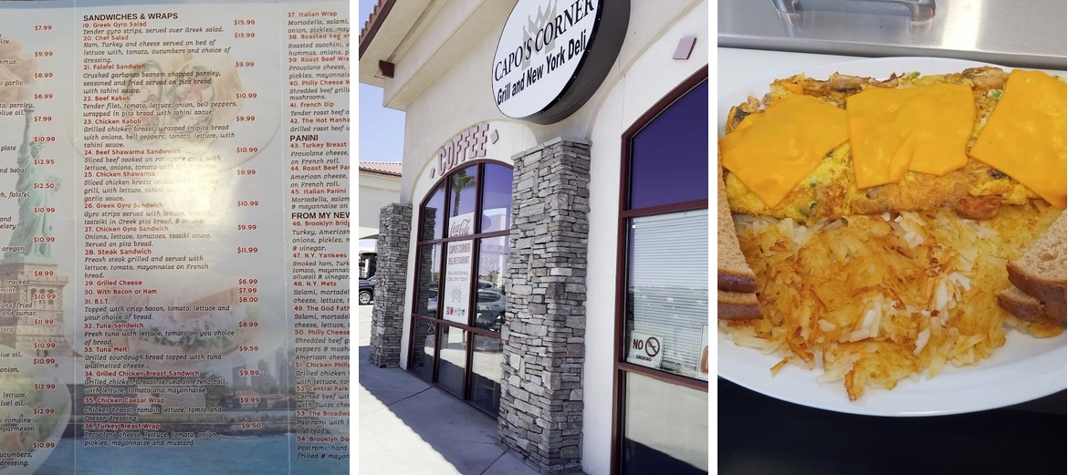 Capos Corner Grill and NY Deli