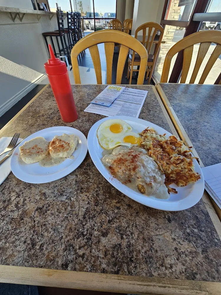 Chicken Fried Steak and Eggs
