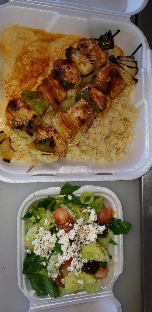 Chicken Kabob Dinner