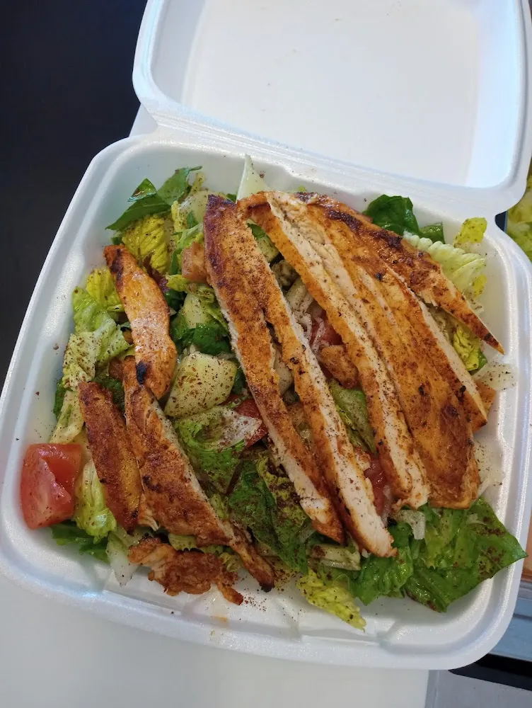 Grilled Chicken Breast Caesar Salad