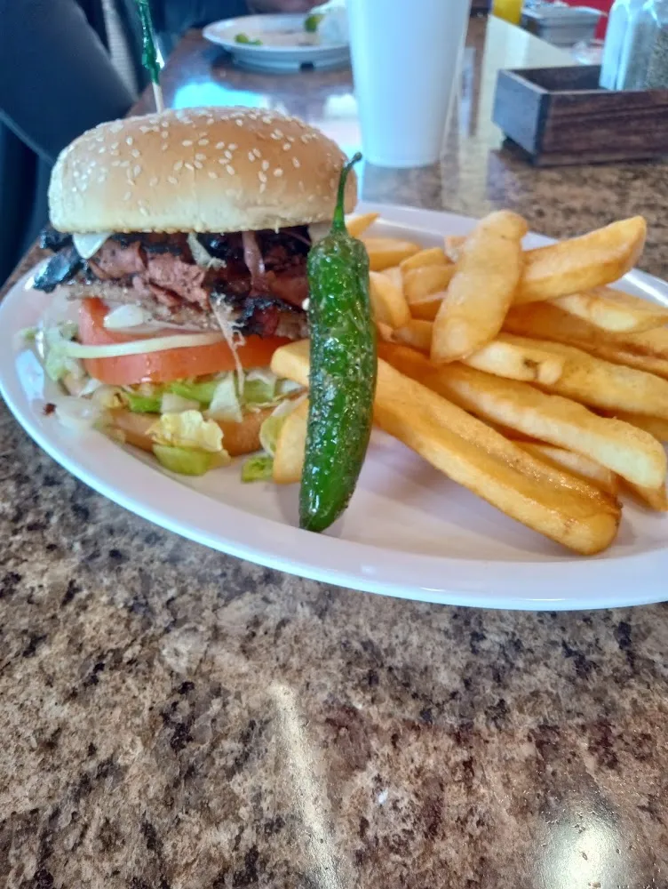 Pastrami Burger Combo